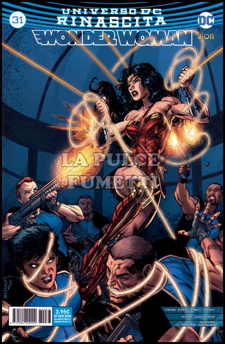 SUPERMAN L'UOMO D'ACCIAIO #    63 - WONDER WOMAN 31 - RINASCITA